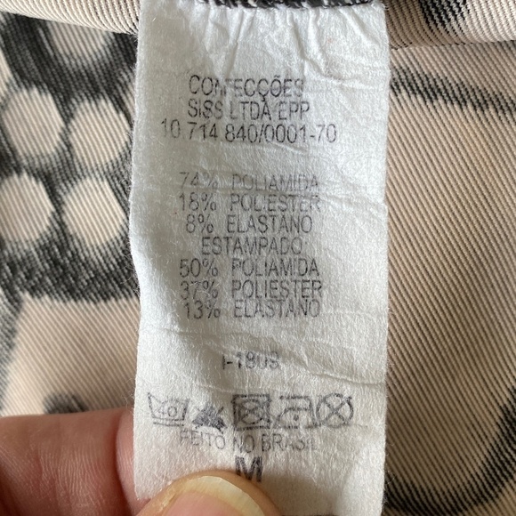 SISS Fit and Flare Girls 3/4 Sleeve Black/Peach Flower Dress Size Medium - Picture 5 of 12